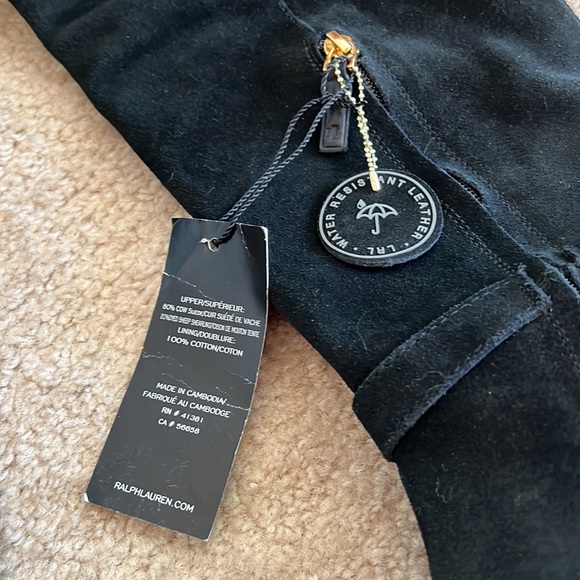 Ralph Lauren genuine suede over-the-knee boots. Size 7.5. Tags still attached - Picture 7 of 8